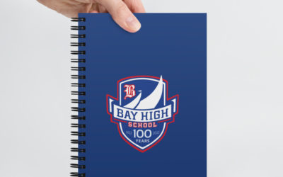 Bay High School Spiral Notebook
