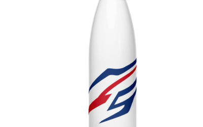 Bay Rocket Stainless Steel Water Bottle
